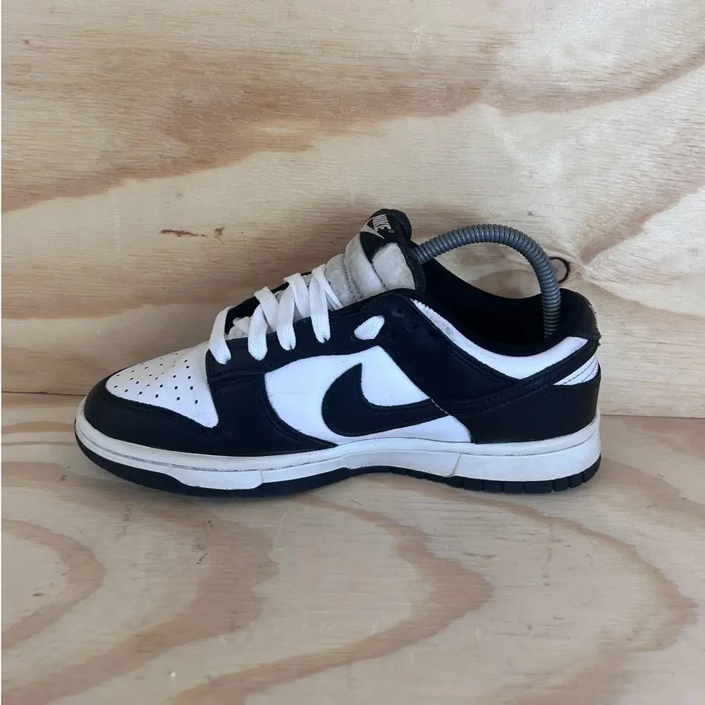 Nike - Dunk Low Retro Panda - Sneakers - Black/White - Big Kids - 6 - DD1391-100